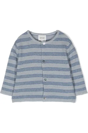 KNOT Vinny Stripes cardigan i trikot-strik