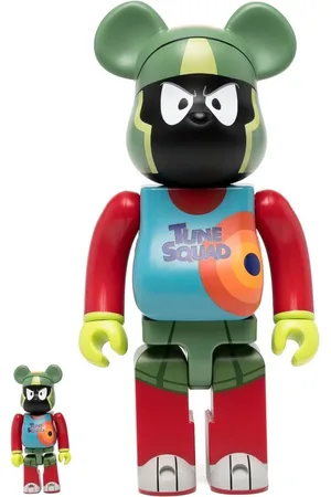 MEDICOM TOY X Space Jam Marvin The Martian BE@RBRICK 100% + 400% figursæt