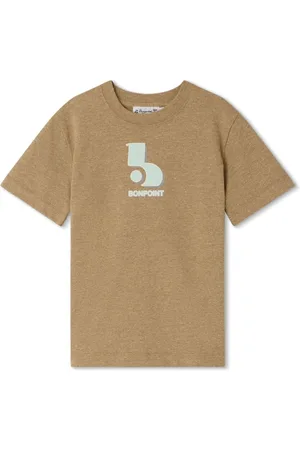 BONPOINT Thibald T-shirt med logotryk