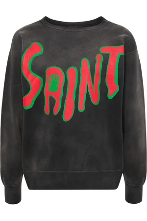 SAINT MXXXXXX Sweatshirt med logotryk