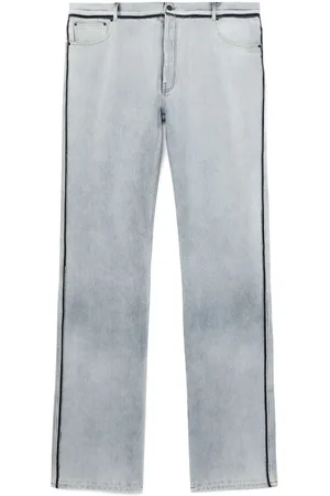Maison Margiela Bukser med kontrastkant og lige ben