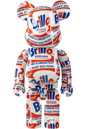 MEDICOM TOY X Andy Warhol Brillo BE@RBRICK figur