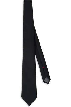 Brunello Cucinelli Tekstureret slips med spids tip