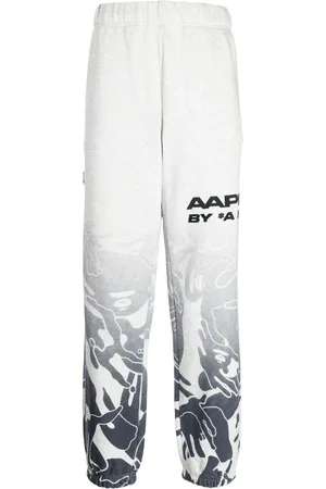 A Bathing Ape Joggingbukser med grafisk logotryk