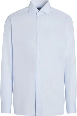 Ermenegildo Zegna Mikro-stribet skjorte