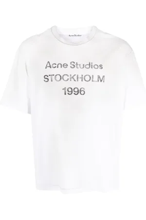Acne Studios T-shirt med logotryk