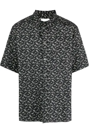 Isabel Marant Labilio skjorte med grafisk tryk og logo