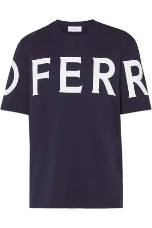 Salvatore Ferragamo T-shirt med logotryk