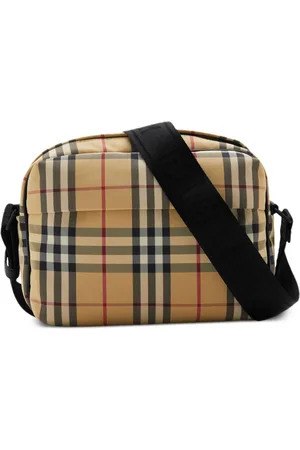 Burberry Vintage-ternet messenger-taske