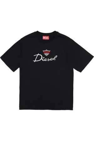 Diesel T-shirt med broderet logo