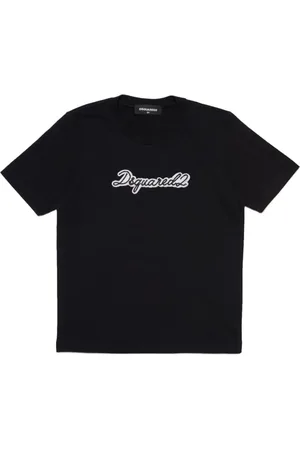 Dsquared2 T-shirt med logoapplikation