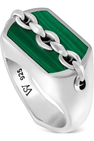 STEPHEN WEBSTER Signet-ring med indgraveret logo