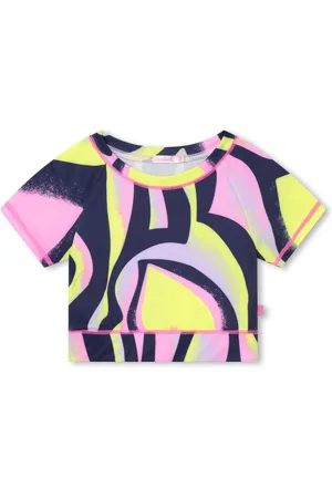 Billieblush T-shirt i jersey med abstrakt tryk