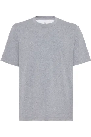 Brunello Cucinelli T-shirt med meleret effekt