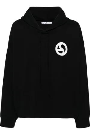 Acne Studios Hættetrøje med grafisk tryk