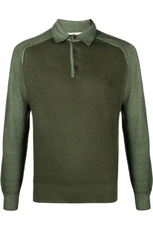 Etro Polo i strik med broderet logo