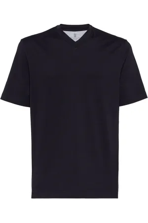 Brunello Cucinelli T-shirt med V-hals