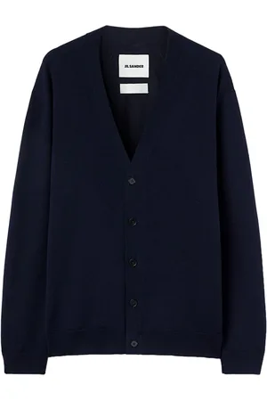 Jil Sander Uldcardigan med V-hals