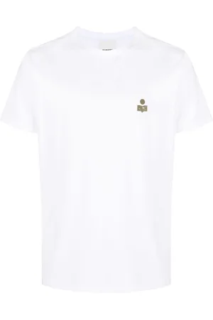 Isabel Marant Zafferh T-shirt med logotryk