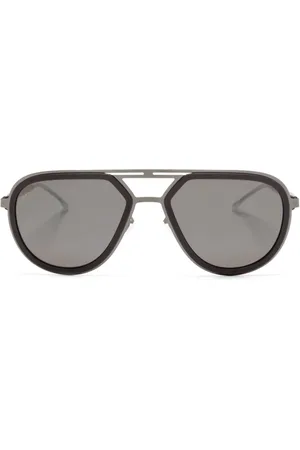 MYKITA Oversize solbriller med tonet glas