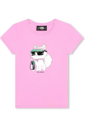 Karl Lagerfeld Kortærmet Choupette T-shirt