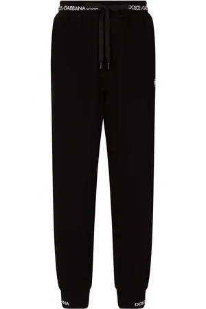 Dolce & Gabbana Joggingbukser med logolinning og løbesnor