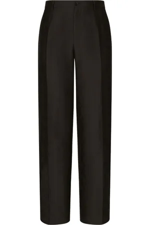 Dolce & Gabbana Bukser med monogram-jacquard og lige ben
