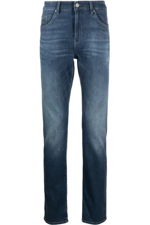 HUGO BOSS Jeans med lige ben og mellemhøj talje