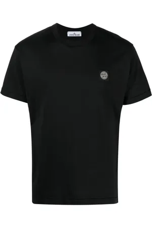Stone Island T-shirt med logomærke