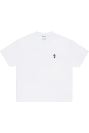 MARCELO BURLON T-shirt i bomuld med Vertigo-tryk