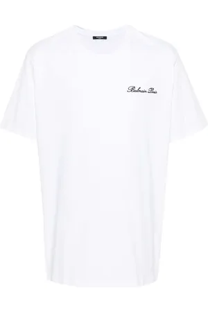 Balmain T-shirt med broderet logo