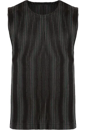 Issey Miyake Plisseret tanktop