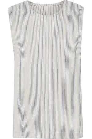 Issey Miyake Plisseret tanktop