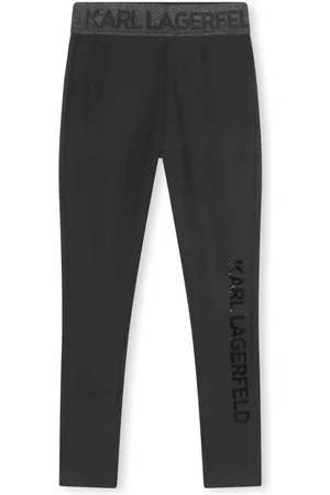 Karl Lagerfeld Shorts med logolinning