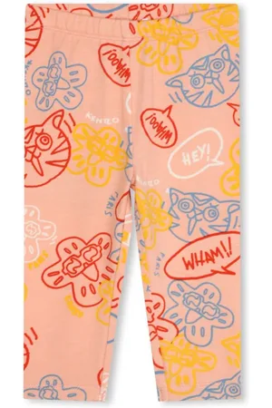 Kenzo Leggings med grafisk tryk