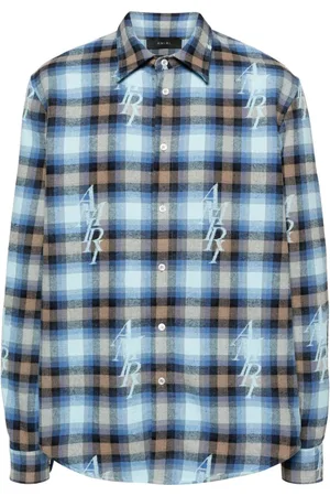 AMIRI Skotskternet skjorte i flannel