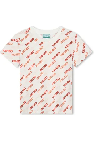 Kenzo Strækbar T-shirt med logotryk