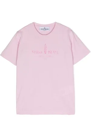 Stone Island T-shirt med logotryk