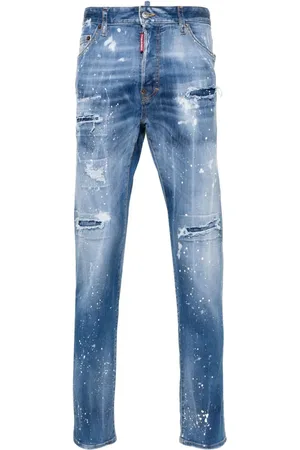 Dsquared2 Cool Guy skinnyjeans med slitageeffekt