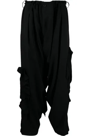 YOHJI YAMAMOTO Bukser med brede ben