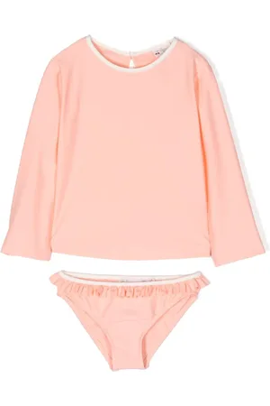 BONPOINT Langærmet tankini med flæser