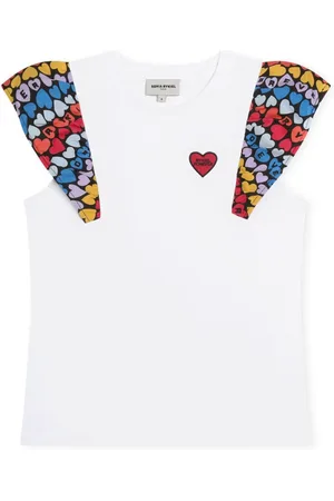 Sonia Rykiel Enfant T-shirt med colourblocking og paneler