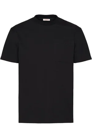 VALENTINO GARAVANI T-shirt med V-detalje
