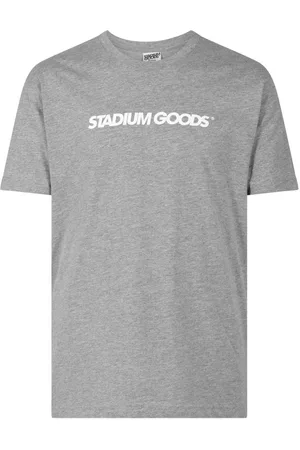 STADIUM GOODS® T-shirt med vandrette linjer
