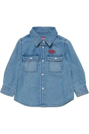 Diesel Cartob denimskjorte med logobroderi