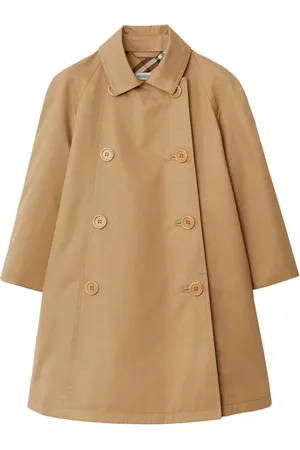 Burberry Dobbeltradet frakke i twill