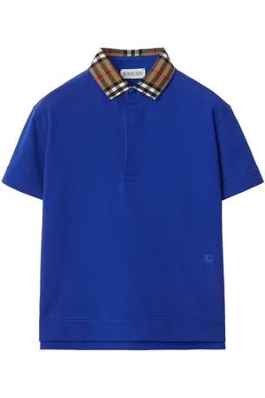 Burberry Polo med vintage-ternet detalje