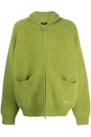 FIVE CM Cardigan med broderet logo