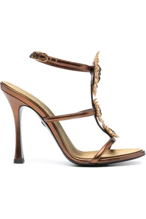 Roberto Cavalli 110mm lædersandaler