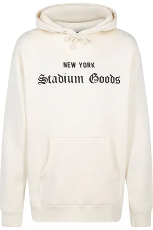 STADIUM GOODS® NYC Paper Natural White hættetrøje